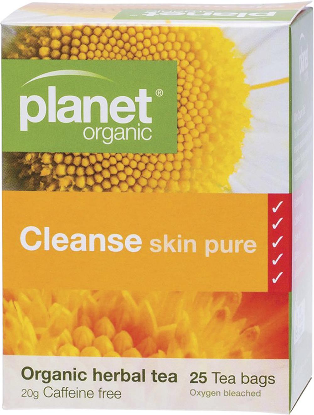 Planet Organic Cleanse Skin Pure Tea 25 bags 